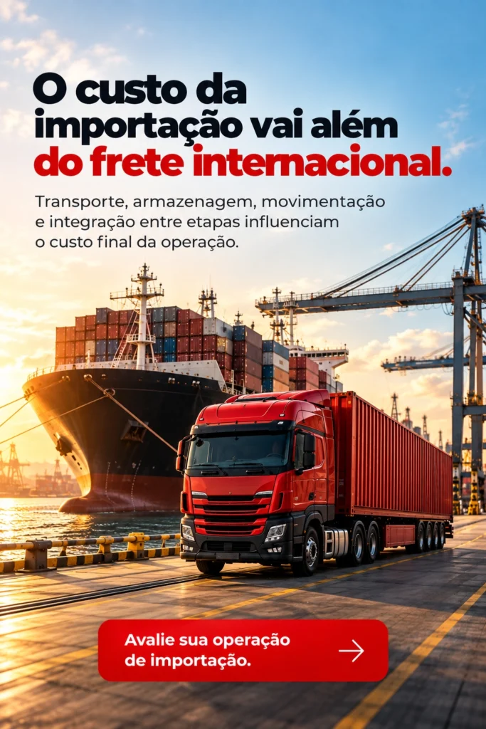 Além do Frete Internacional